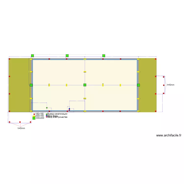 Парлово Сваи. Plan de 