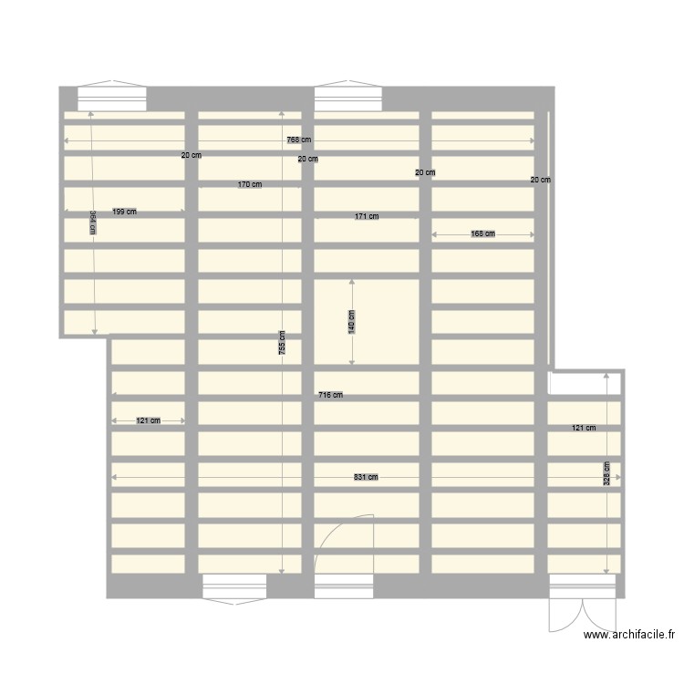 CIMIEZ planché. Plan de 0 pièce et 0 m2