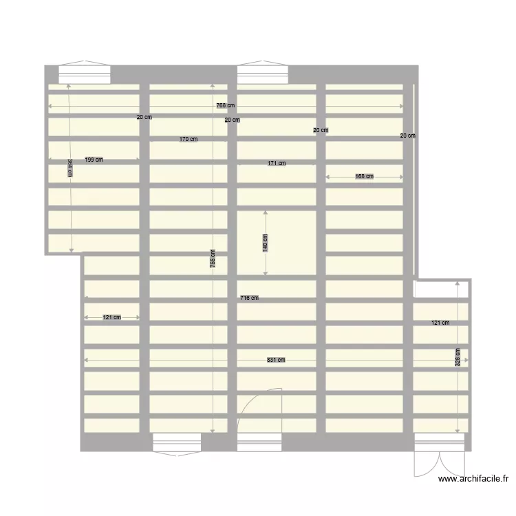 CIMIEZ planch&eacute;. Plan de 