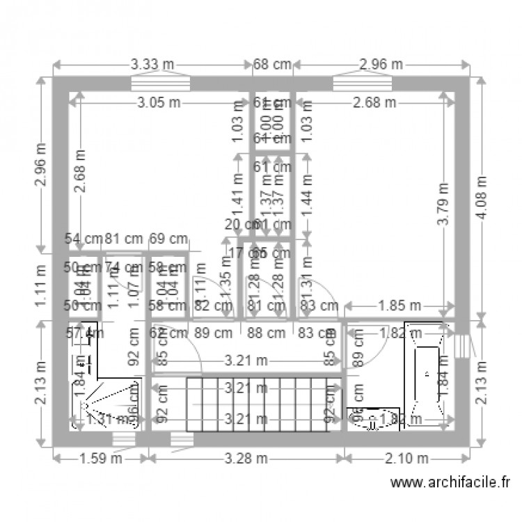 ETAGE. Plan de 0 pièce et 0 m2