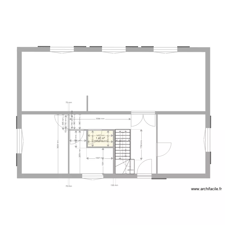 Ma maison. Plan de 
