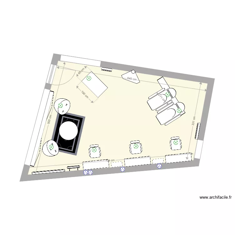 salon athenea. Plan de salon athenea. Plan de
