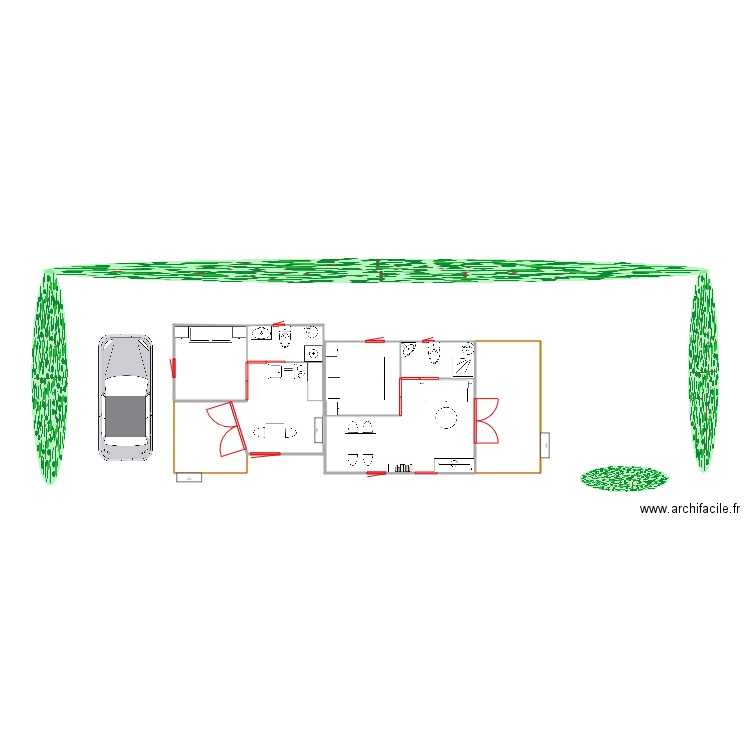 chalet 39 40. Plan de 0 pièce et 0 m2