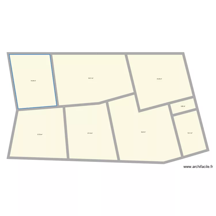 SAINT NAUPHARY. Plan de 