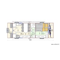 Roulotte 700 cm