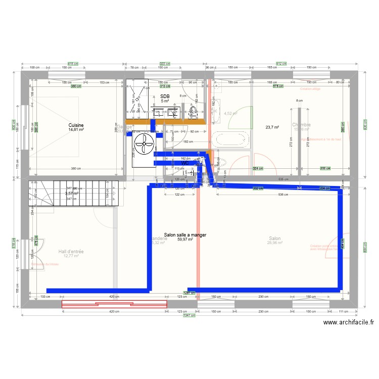PLANS CLIM. Plan de 0 pièce et 0 m2