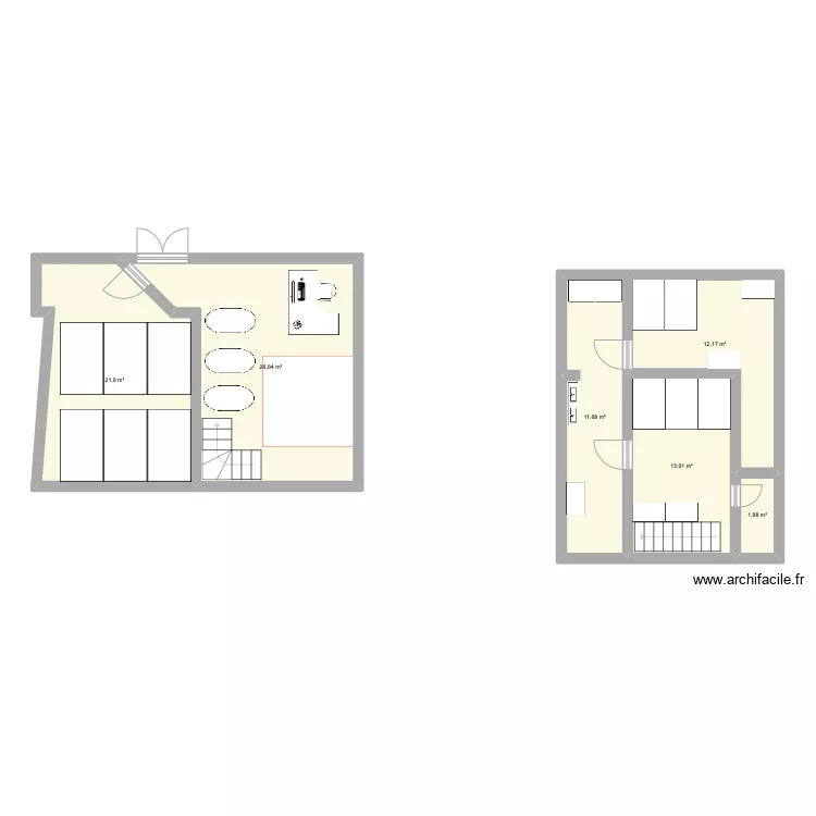 Salle. Plan de 