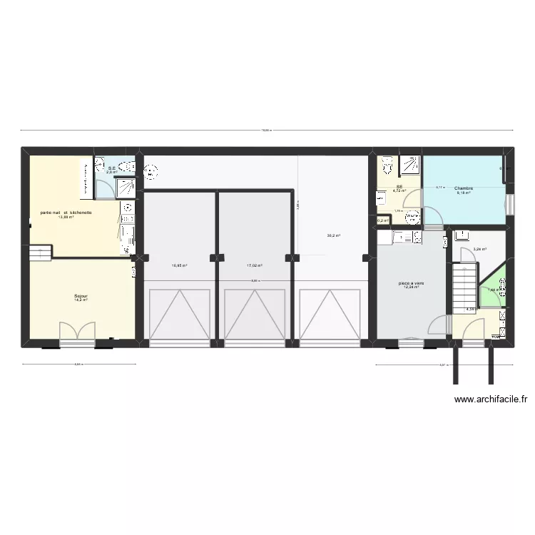 Beaumont. Plan de 