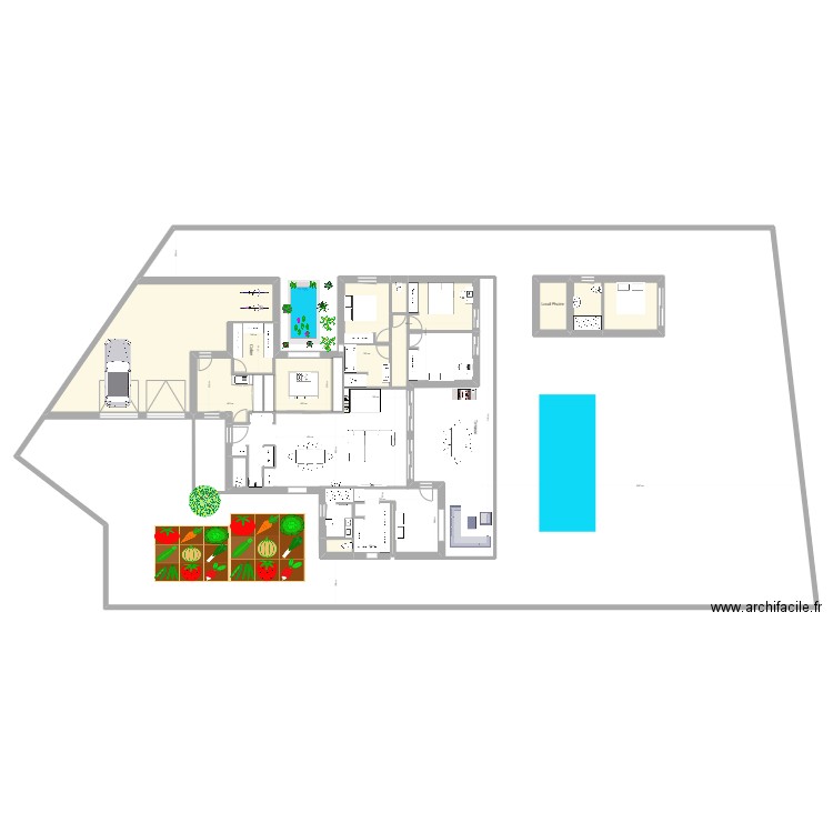 plan maison riorges. Plan de 0 pièce et 0 m2