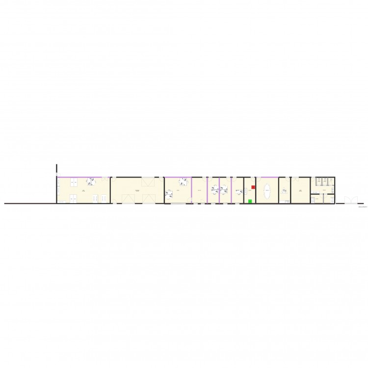 Entrepôt 395 buroLog. Plan de 0 pièce et 0 m2