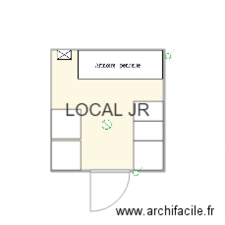 LOCAL JR. Plan de 0 pièce et 0 m2