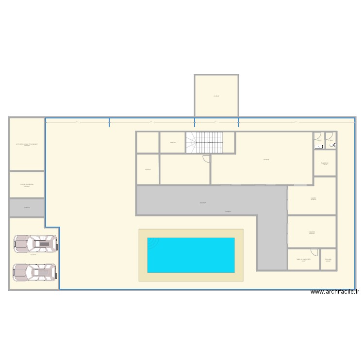 Plan de masse v5. Plan de 0 pièce et 0 m2