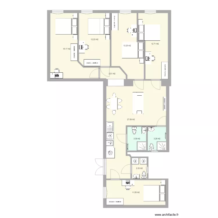 GARAY 3 AMENAGEMENT. Plan de GARAY 3 AMENAGEMENT. Plan de