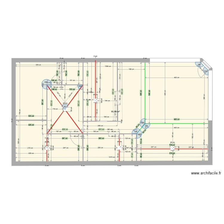 boucherie mont plans pente carrelage 2. Plan de 0 pièce et 0 m2