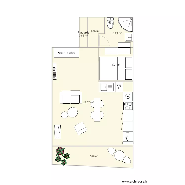 Clovis Hugues. Plan de 