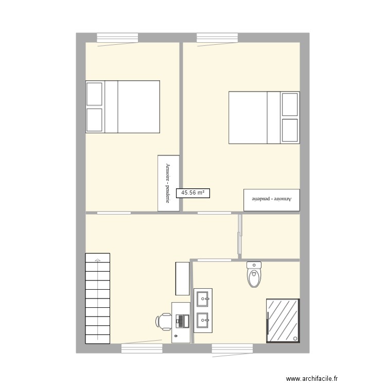 maison roosevelt C. Plan de 0 pièce et 0 m2