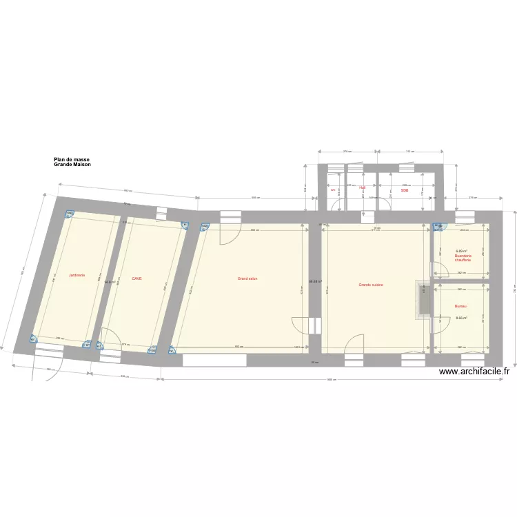 Plan grande Maison. Plan de Plan grande Maison. Plan de