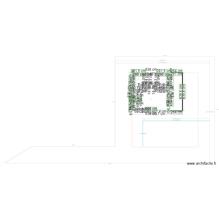 TERRAIN 4. Plan de 5 pièces et 62 m2