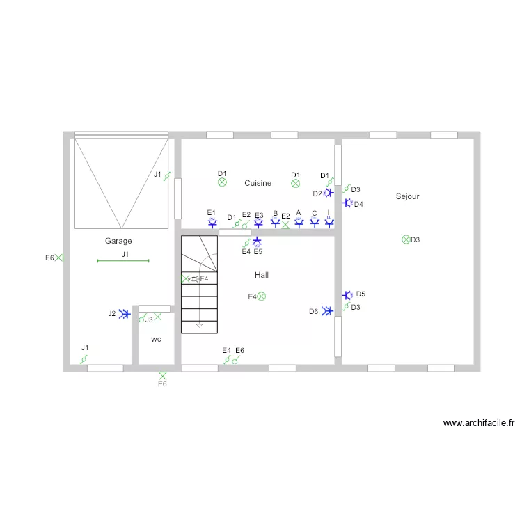 Rigaux Aline. Plan de 