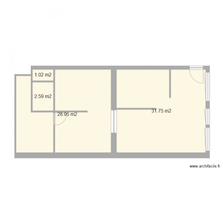 Paris 17 local synd. Plan de 0 pièce et 0 m2