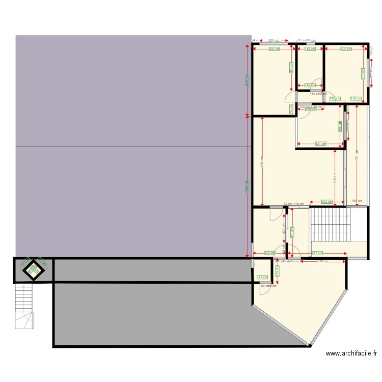 EGLISE CHIWECA 2er etage COTATIONS. Plan de 0 pièce et 0 m2