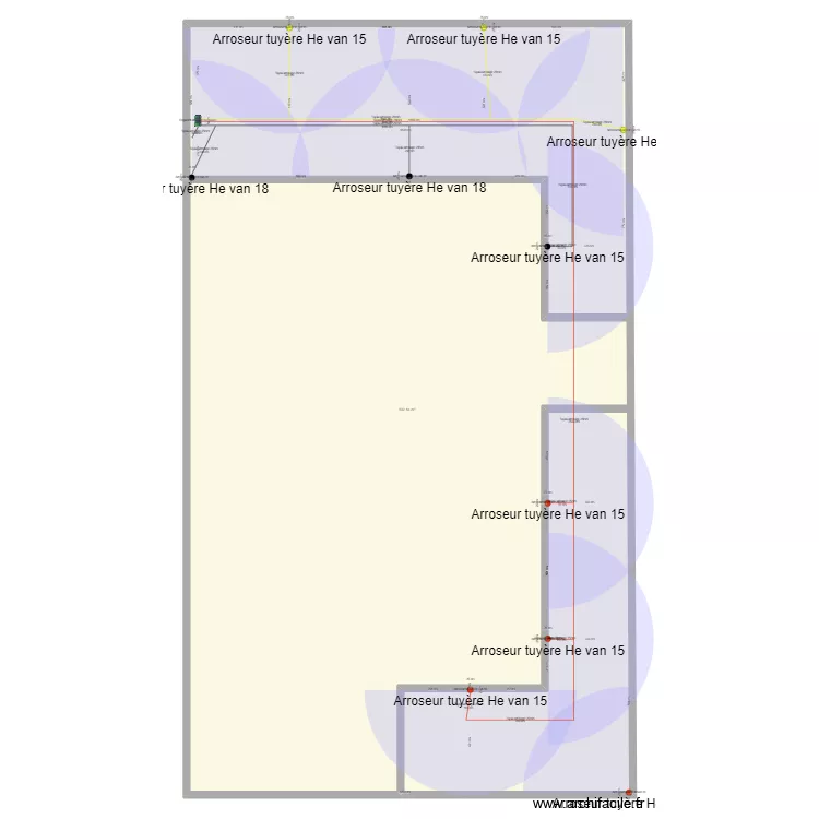 saintry. Plan de 