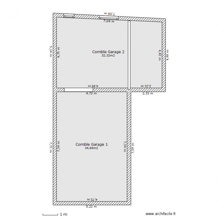 SADM_Combles_Garage. Plan de 0 pièce et 0 m2