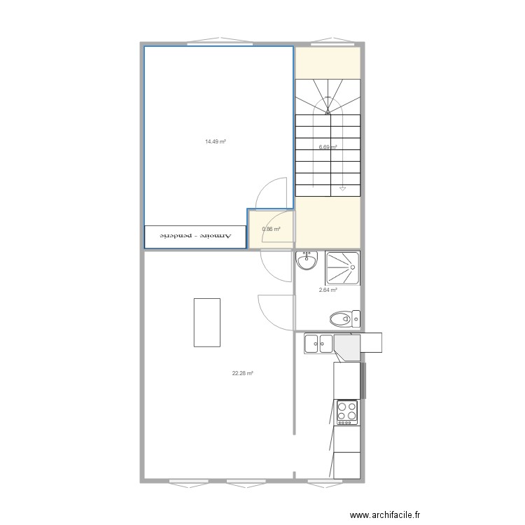 ASLAM 1ER 21. Plan de 0 pièce et 0 m2