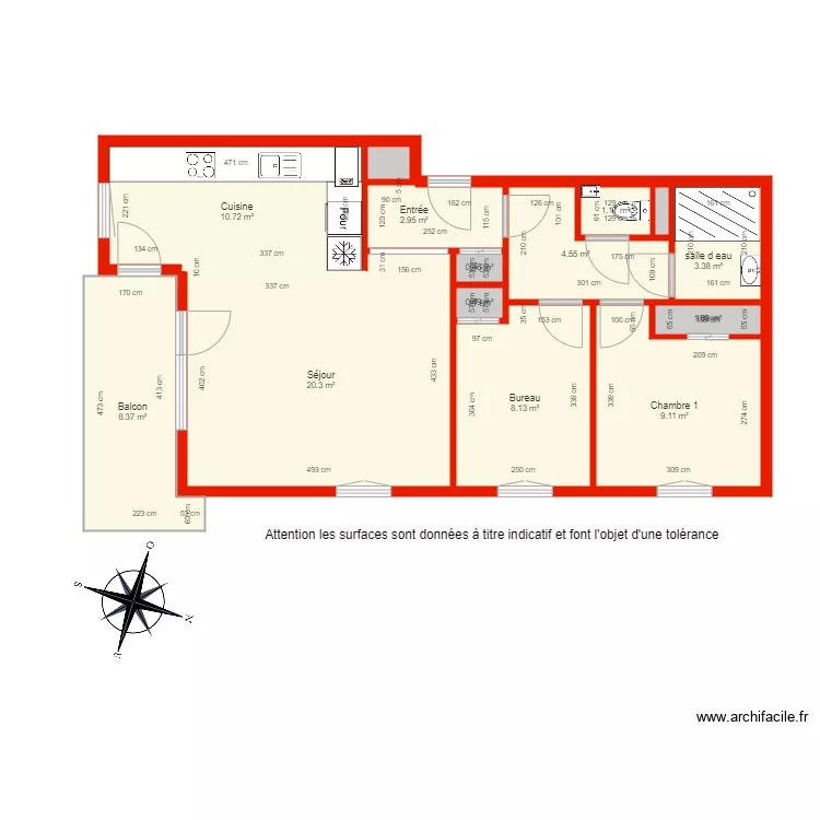 BI 5690 c&ocirc;t&eacute;. Plan de 
