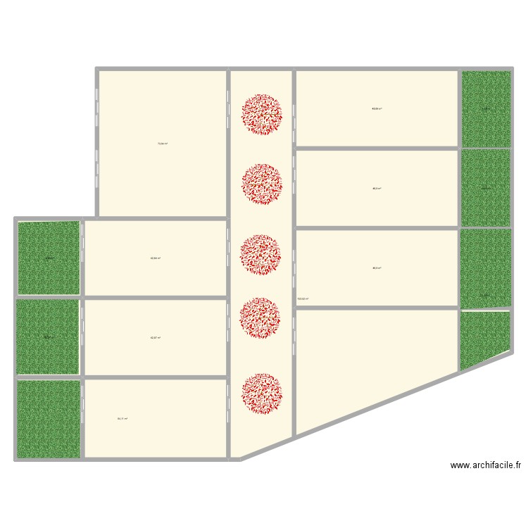 CENTRE DU MARCHÉ. Plan de 0 pièce et 0 m2