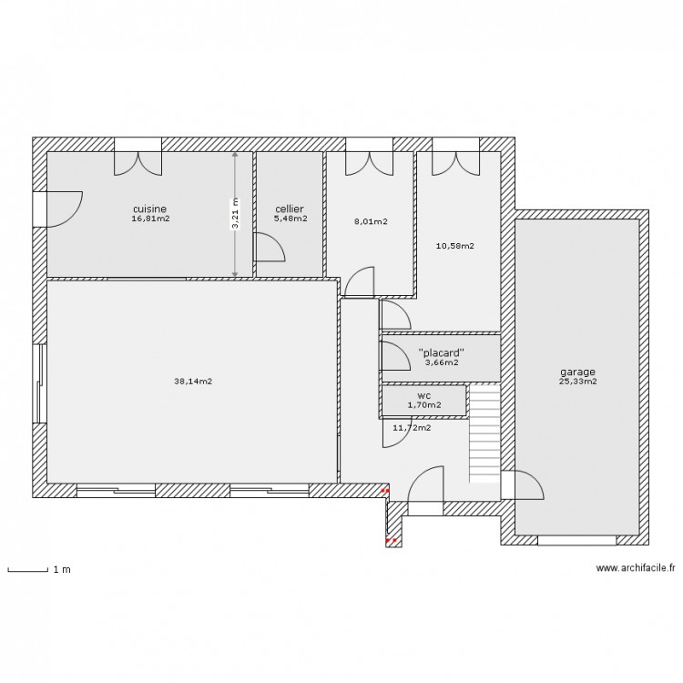 Plan. Plan de 0 pièce et 0 m2