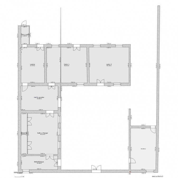 Bobéne RDC. Plan de 0 pièce et 0 m2