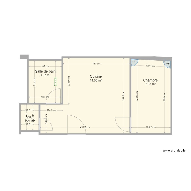 FONCIA VOCHAVE APT5. Plan de 0 pièce et 0 m2