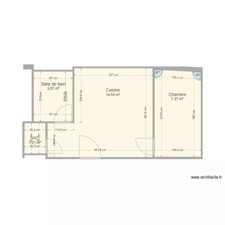 FONCIA VOCHAVE APT5. Plan de 