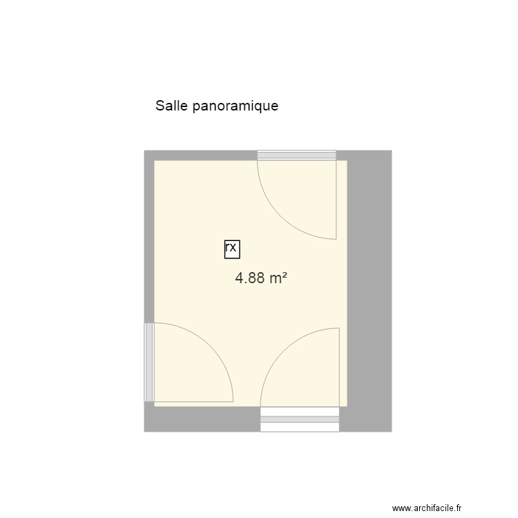 salle panoramique. Plan de 0 pièce et 0 m2