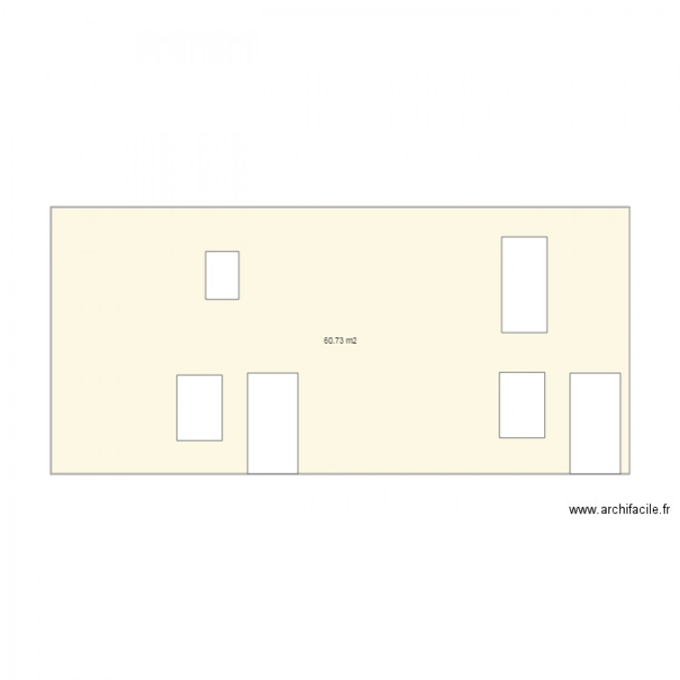 Façade est. Plan de 0 pièce et 0 m2