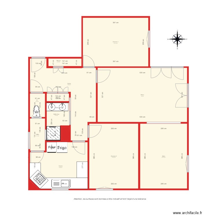 3803 coté. Plan de 0 pièce et 0 m2