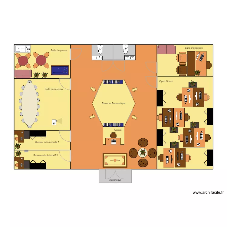 N&eacute;go1. Plan de 