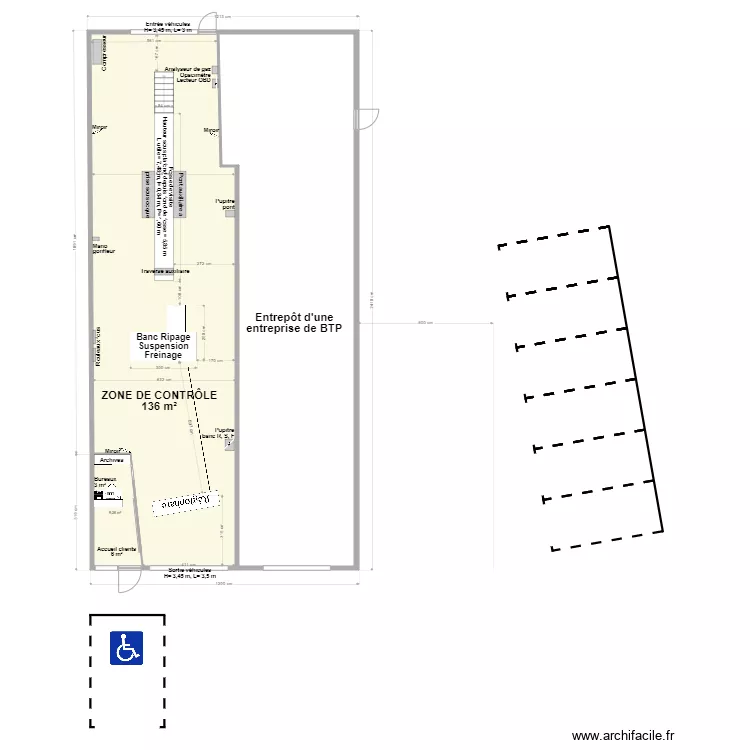 CCT VL CONTROLE TECHNIQUE PRAUD JEROME ST JUST LUZAC. Plan de 