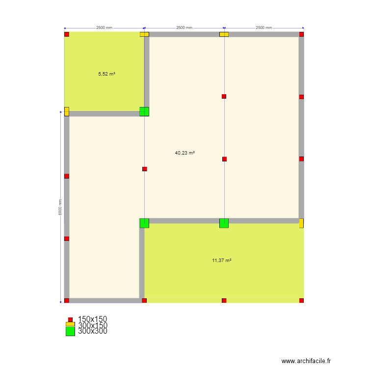 45 6 2 svai 2. Plan de 0 pièce et 0 m2