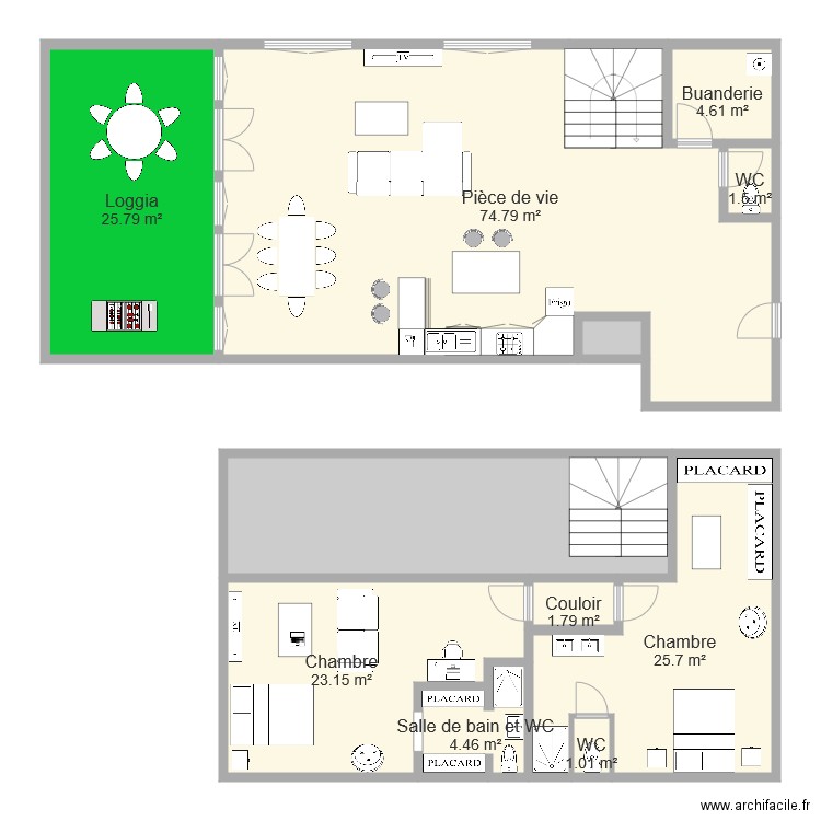 COLLIN. Plan de 0 pièce et 0 m2