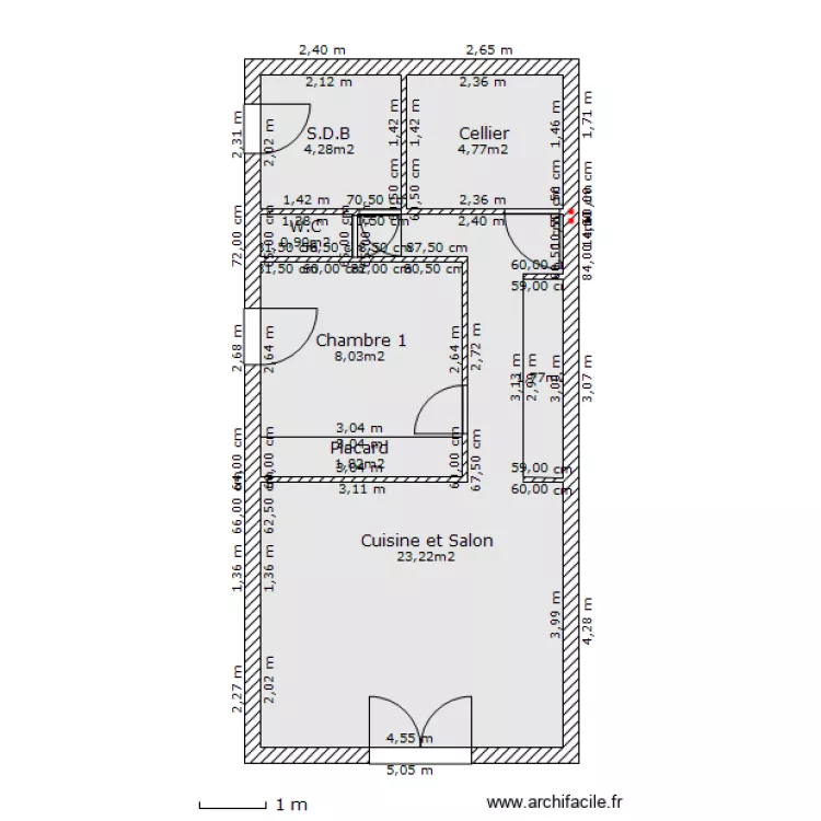 Rez de chauss&eacute;. Plan de 