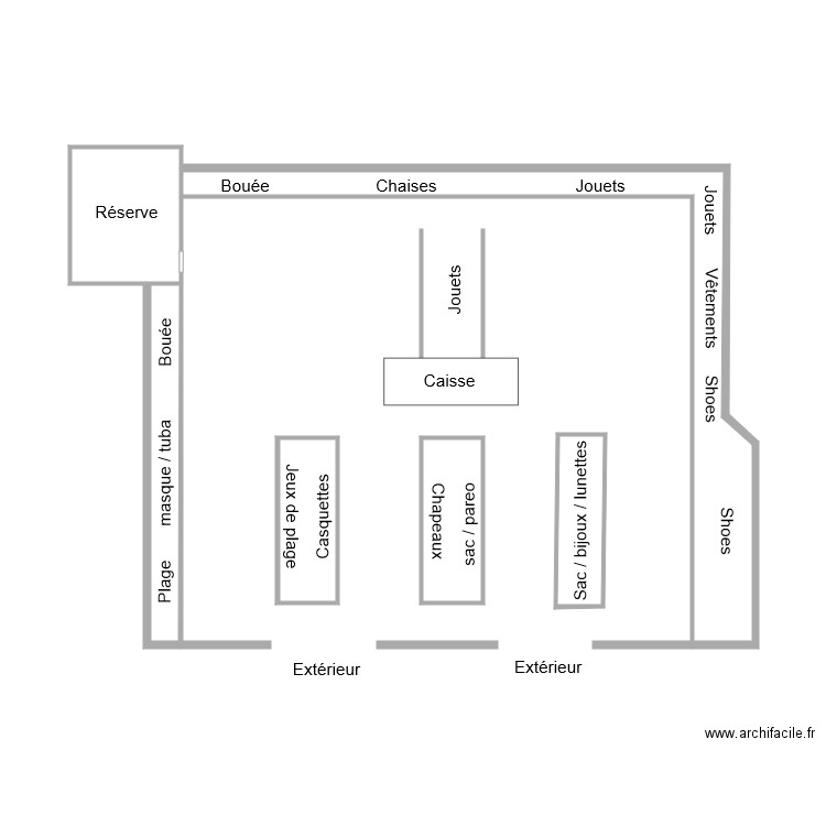 LE BILBOQUET BORMES. Plan de 0 pièce et 0 m2