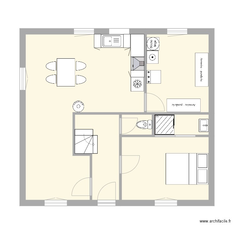 MATHILDE FOUQUET. Plan de 0 pièce et 0 m2