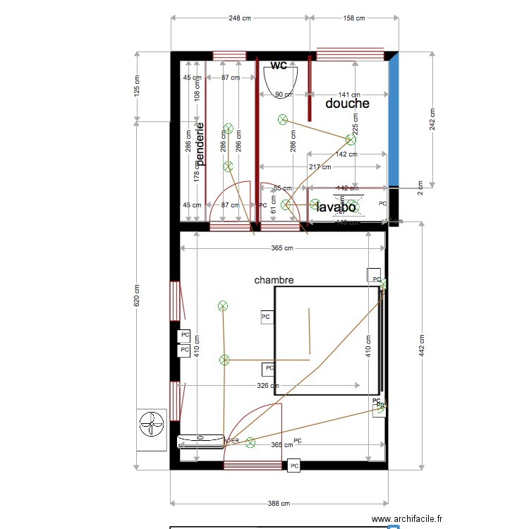 Bureau Mirabelle. Plan de 0 pièce et 0 m2