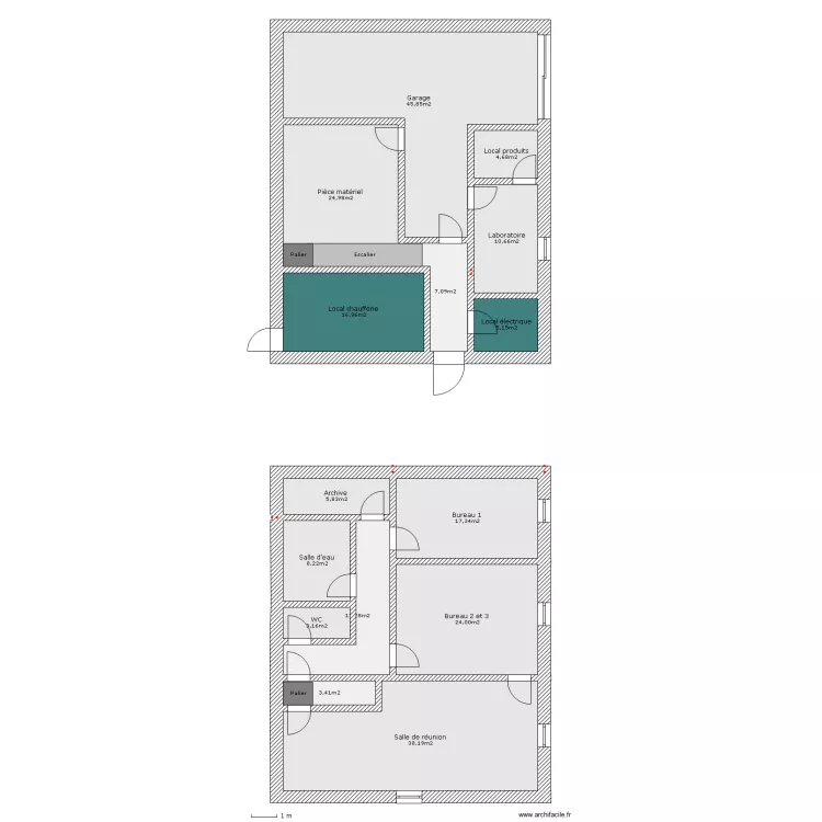 VILLEVIEILLE. Plan de VILLEVIEILLE. Plan de