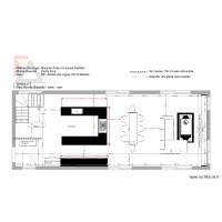 Plan cuisine salon projet Gaillard Poles 3