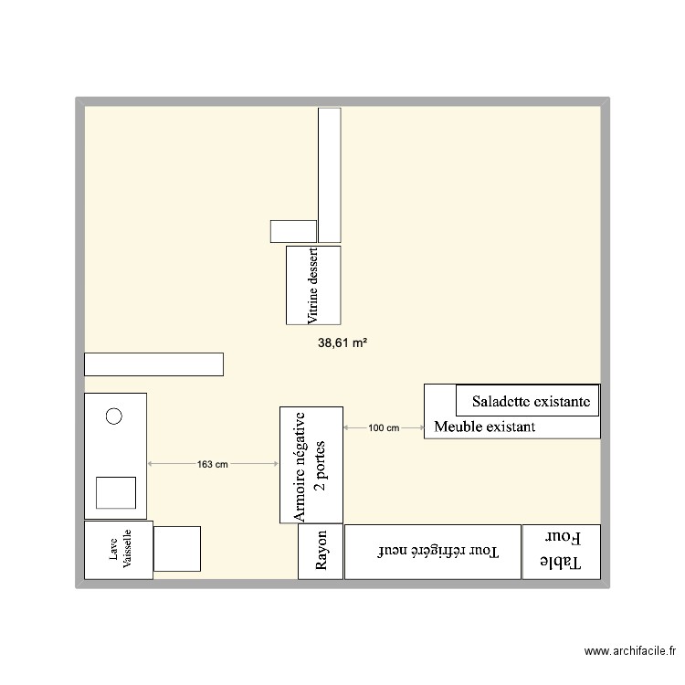 Restaurant Jean Paul V1. Plan de 0 pièce et 0 m2