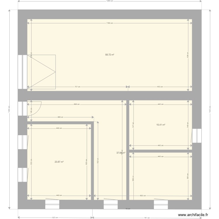 HB Plan RDC. Plan de 0 pièce et 0 m2 HB Plan RDC. Plan de 0 pièce et 0 m2