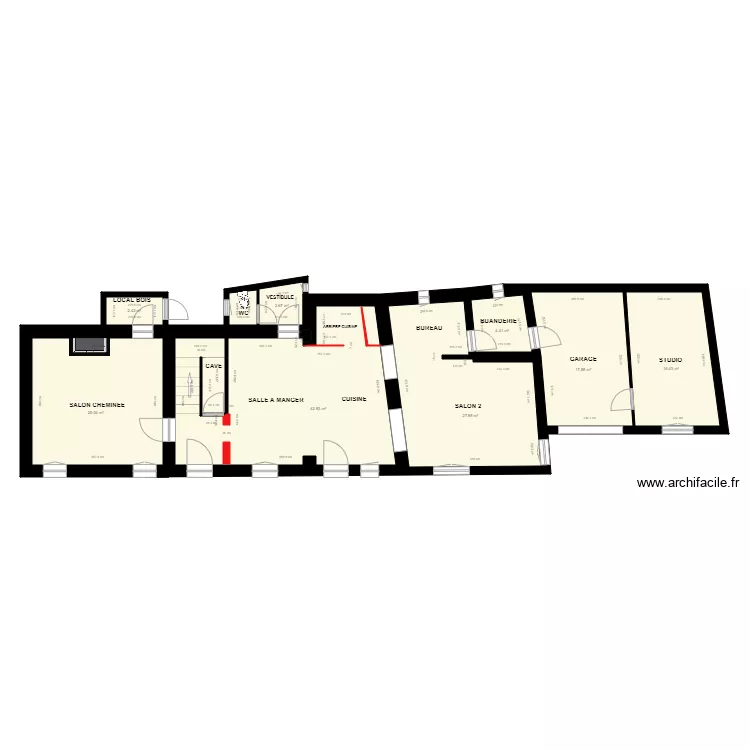 RDC MALLEVAL PROJET. Plan de 